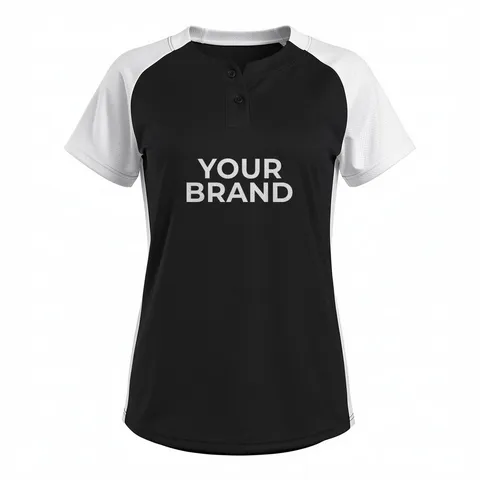 Women's Two Button Fastpitch Jersey - 522PDW