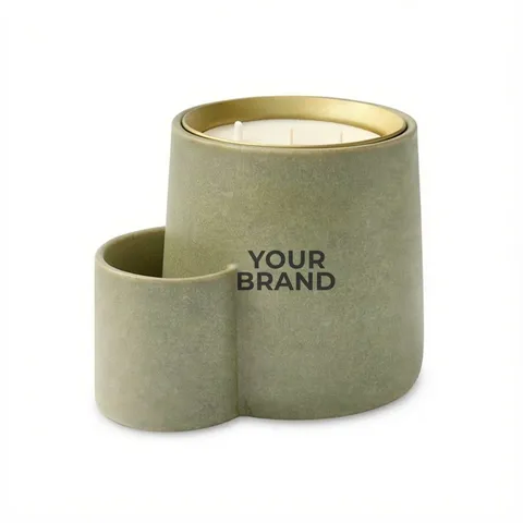 Modern Sprout® Ember Earth Candle + Planter