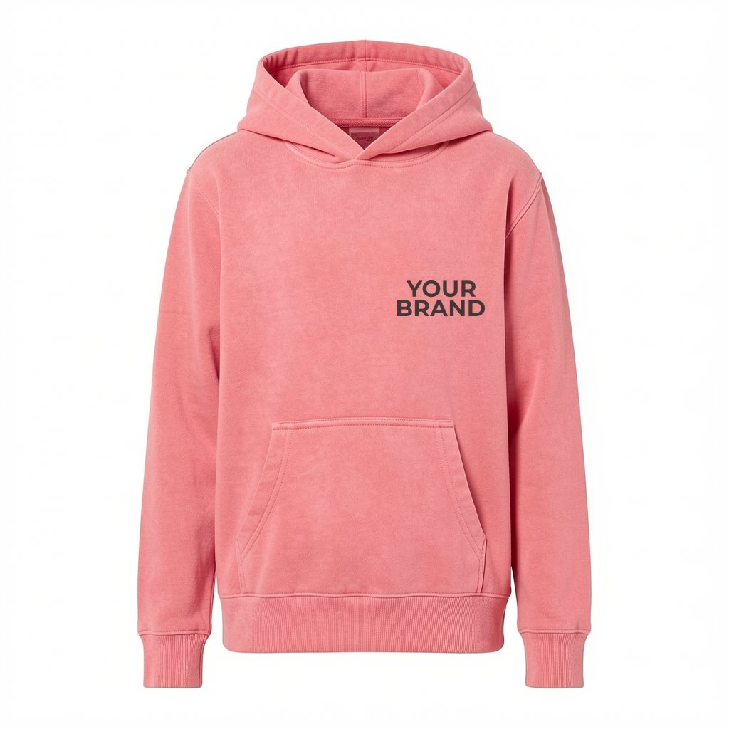 Youth Midweight Pigment-Dyed Hooded Sweatshirt - PRM1500Y