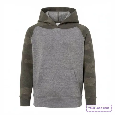 Toddler Special Blend Hooded Raglan Sweatshirt - PRM10TSB