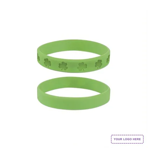 St. Patrick's Day Silicone Wristband
