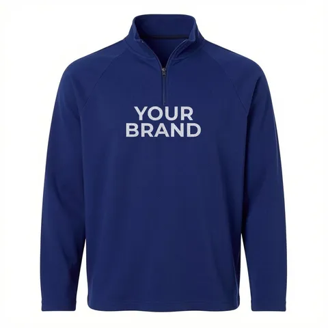 Men's Seaton Pebble Textured Quarter-Zip Pullover - DG402
