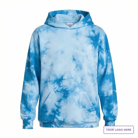 Port & Co Youth Crystal Tie-Dye Pullover Hoodie PC144Y