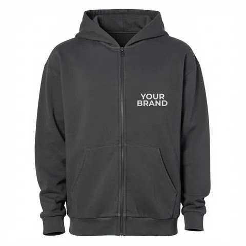 Unisex Mainstreet Heavyweight Full-Zip Hooded Sweatshirt - IND420ZIP