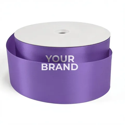 3" Badge Satin Ribbon - 50yd Roll - Sparkle