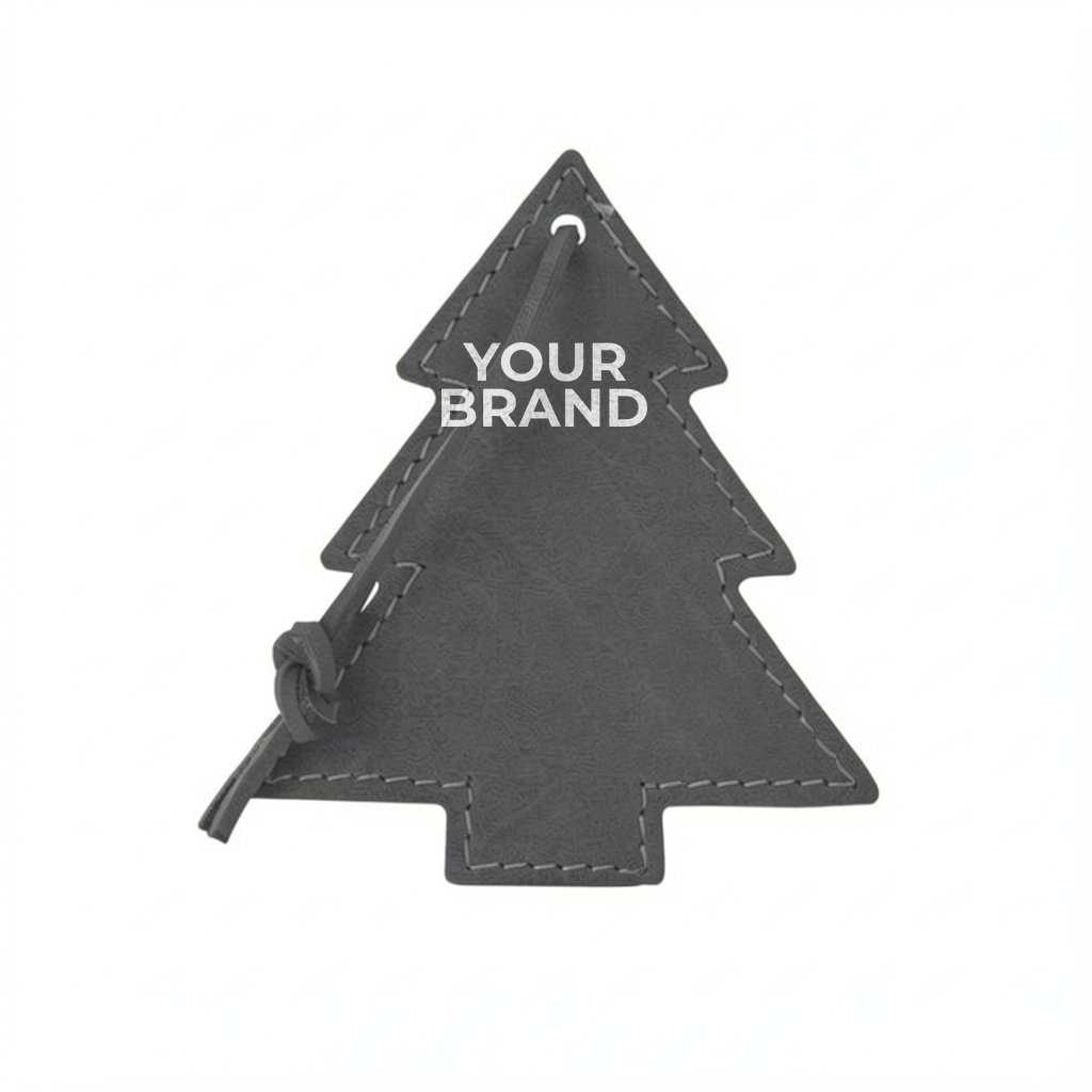 Tannenbaum Leather Tree Ornament