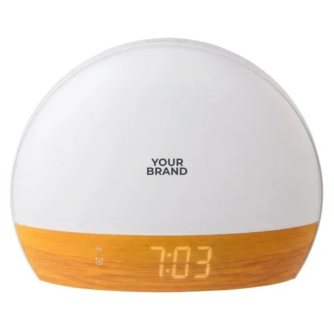 Daybreak Digital Alarm Clock with Sunrise Simulation