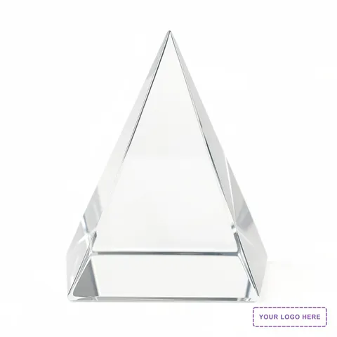Large Pyramid Paperweight
