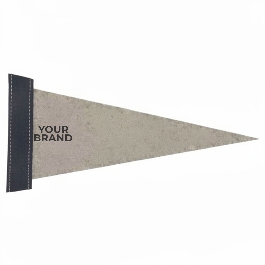 4" x 10" Full Color Felt Pennant