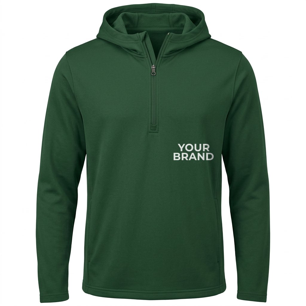 Sport-Tek Repeat 1/2-Zip Long Sleeve Hooded Jacket JST488