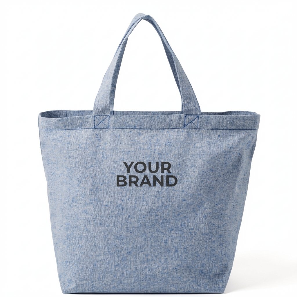 Recycled 5oz Cotton Twill Grocery Tote