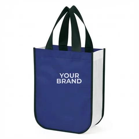 Lola Laminated Non-Woven Shopper Tote Bag