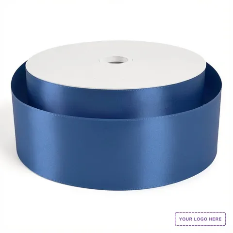 3" Badge Satin Ribbon - 100yd Roll - Foil Print