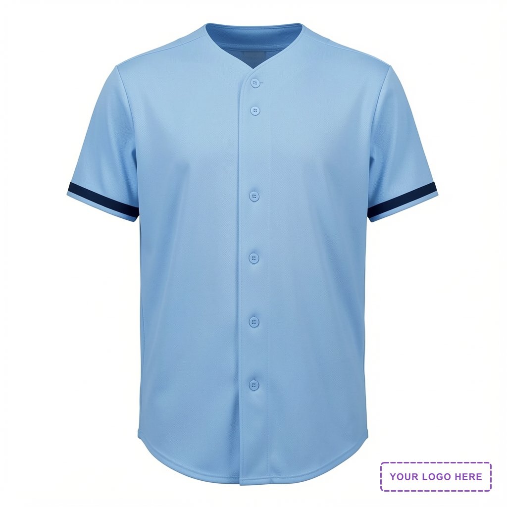 Unisex Full Button Baseball Jersey - 6909