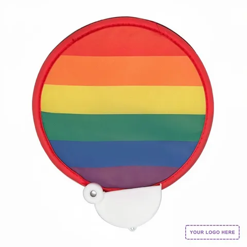 Rainbow Neck Fan