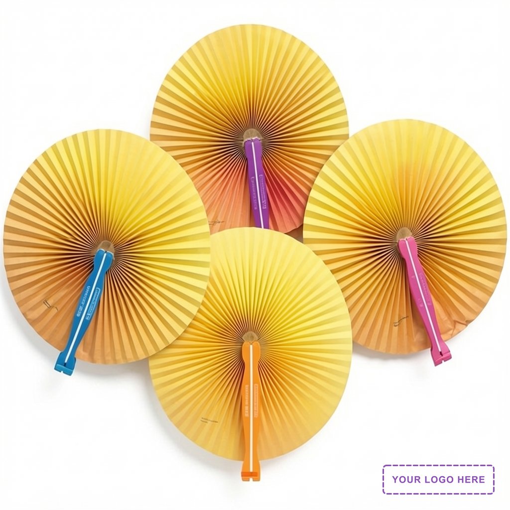 Emoji Paper Fan