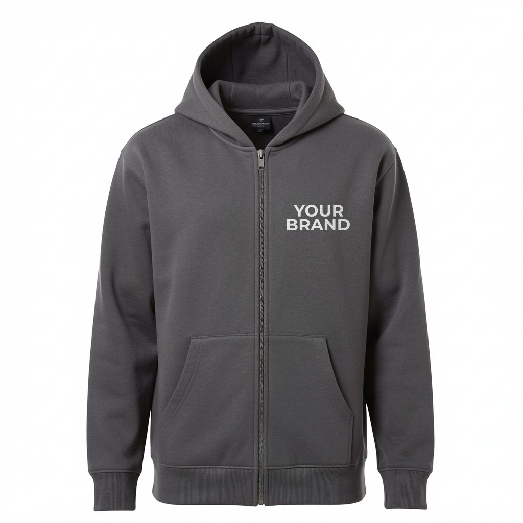 Unisex Heavyweight Full-Zip Hooded Sweatshirt - IND4000Z