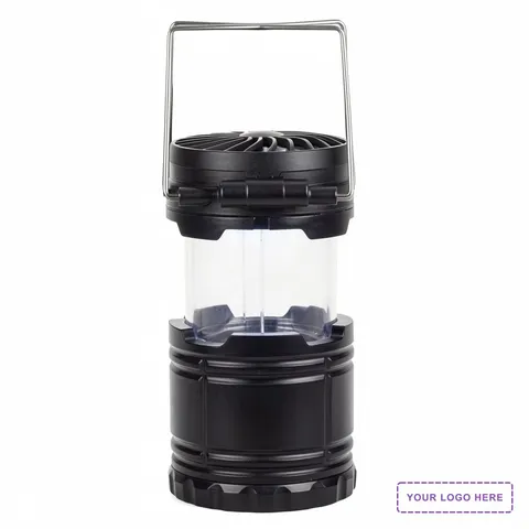 Retro Lantern with Fan