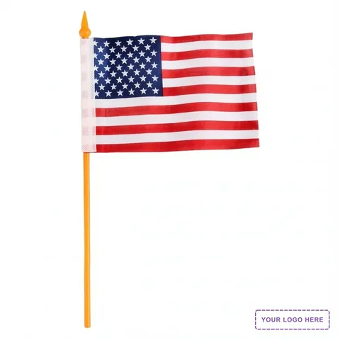 6" USA Flag