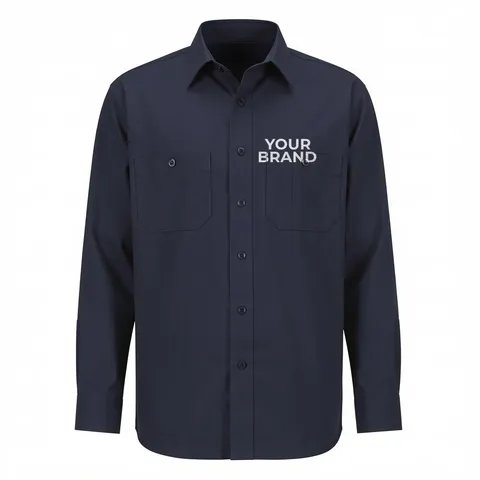 Men's Long Sleeve Work Shirt - WS10