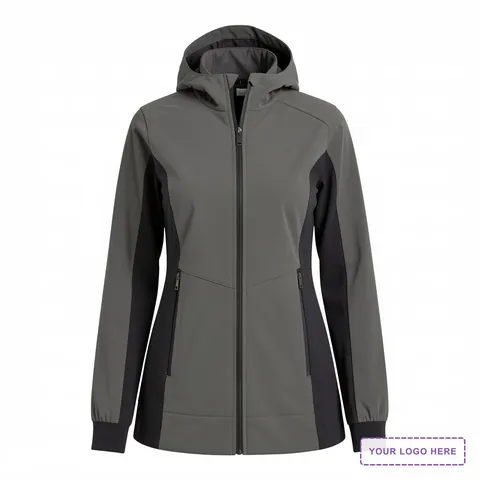 Port Authority Women's Active Hooded Soft Shell Jacket. L719