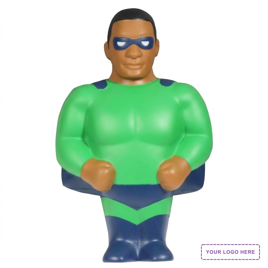 African American Super Hero Stress Reliever