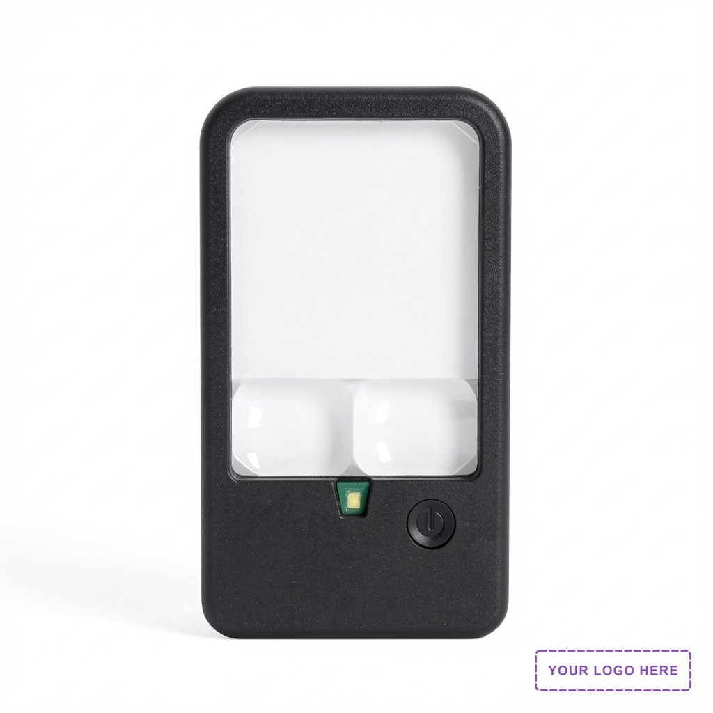 Best Buddy Tools ® Rechargeable LED Pocket Magnifier