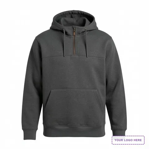 Carhartt Rain Defender Paxton Heavyweight Hooded Zip Mock Sweatshirt. CT100617
