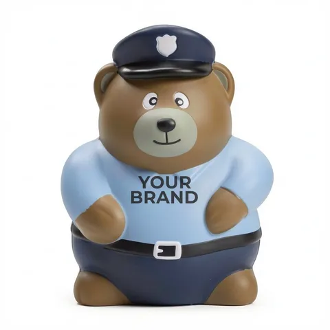 Police Bear Stress Reliever