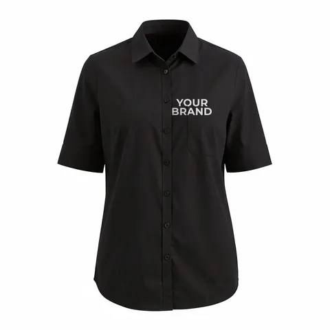 Comfort Stretch Short Sleeve Ladies Shirt