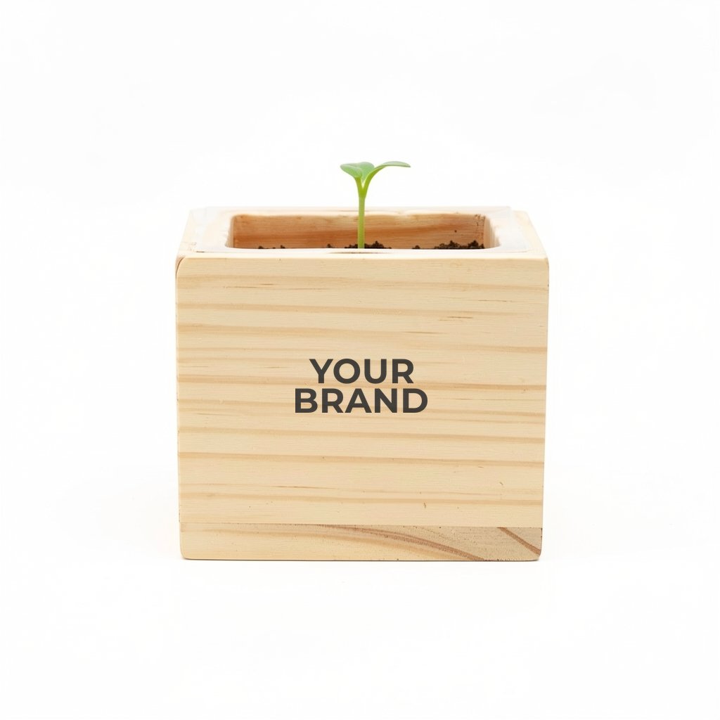 Wooden Cube Grow Kit