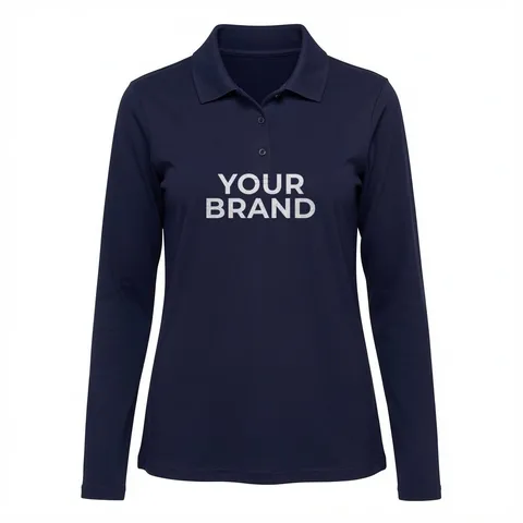 Women's Pinnacle Performance Long Sleeve Piqué Polo - 78192