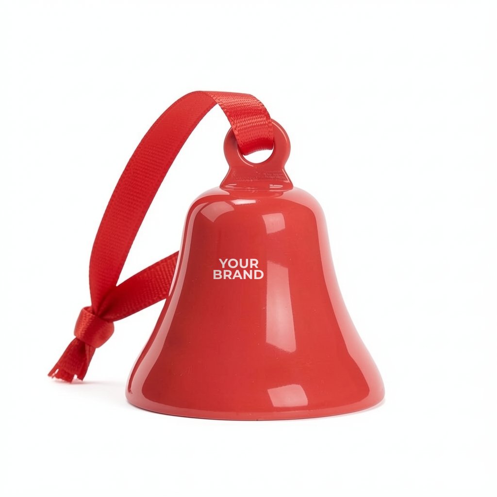 Ornament Bell with Ribbon