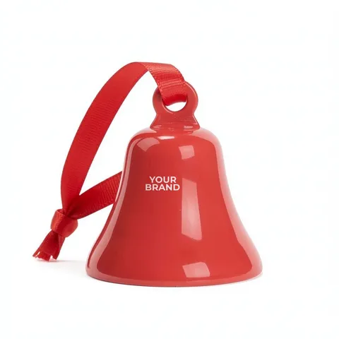 Ornament Bell with Ribbon