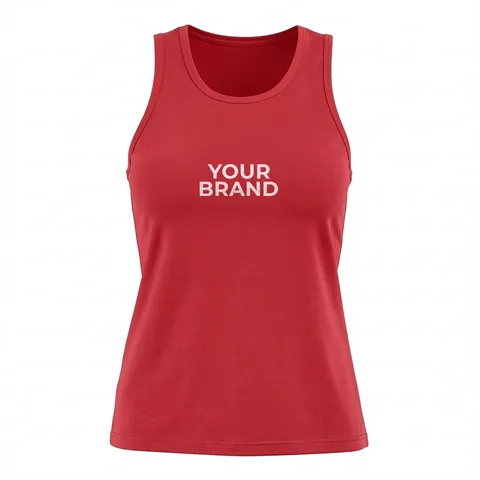 Girls' Solid Racerback Tank Top - 1203