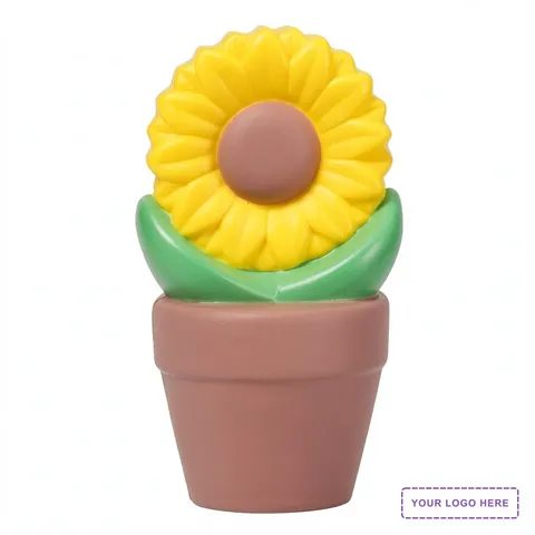 Sunflower In Pot Stress Reliever