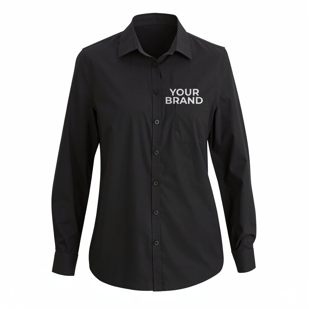 Comfort Stretch Long Sleeve Ladies Shirt