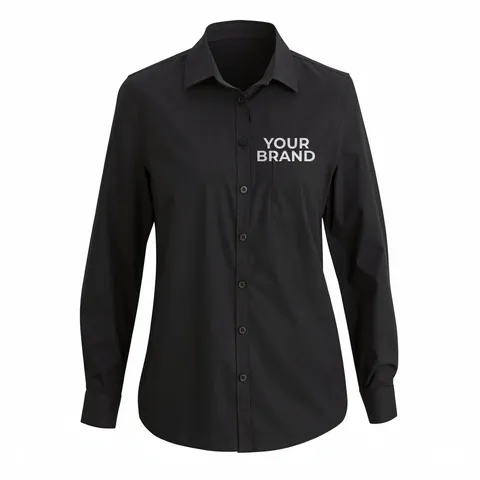 Comfort Stretch Long Sleeve Ladies Shirt