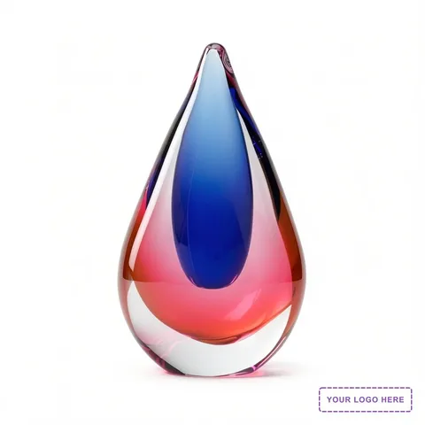 Teardrop Art Glass