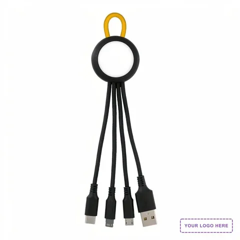 Clearview Light UP Loop 3-IN-1 Charging Cable