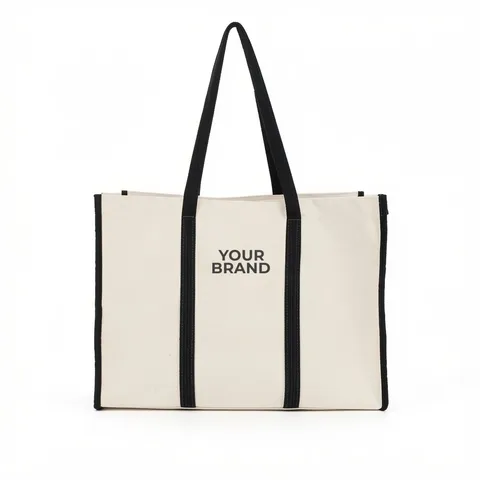 Recycled Canvas Wrap Around Tote Bag