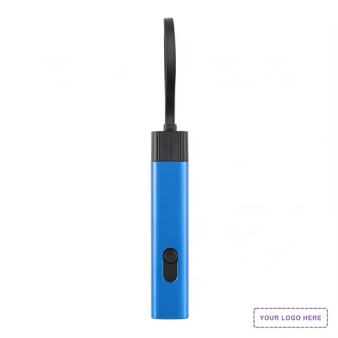 Recycled Aluminum Retractable Travel Charging Cable