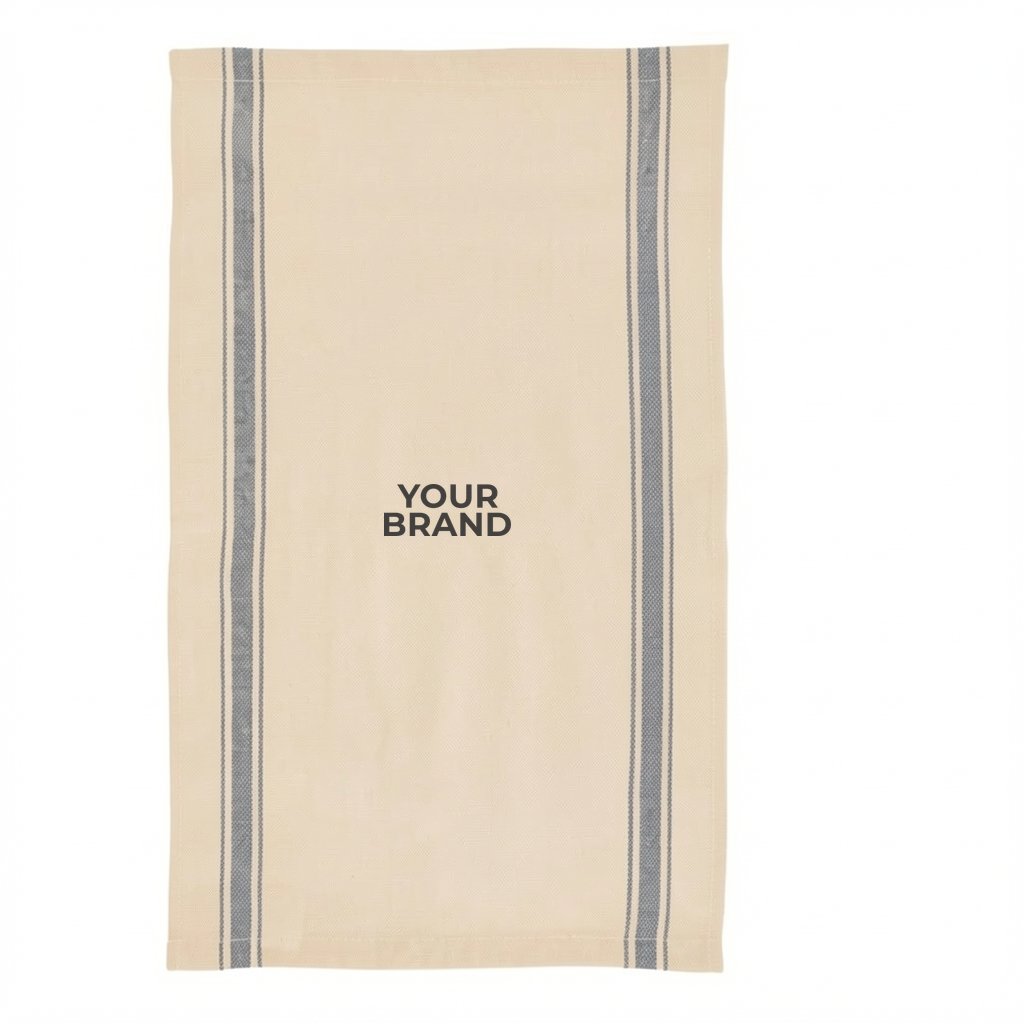 Cotton Stripe Tea Towel
