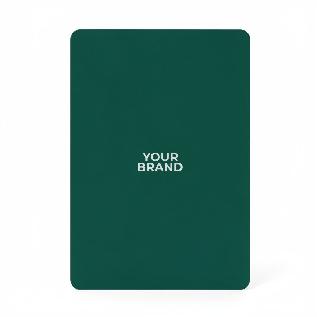 Solid Back Hunter Poker Size Playing Cards