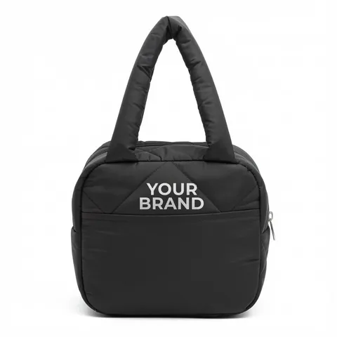 Veranda Quilted Nylon Lunch Bag