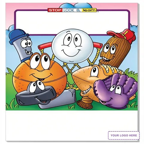 COLORING SET - Exercise Can Be Fun Coloring Book Fun Pack Set