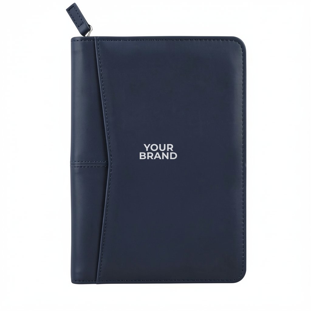 FSC® Mix Pedova™ Recycled Jr. Zippered Padfolio