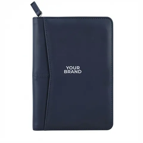 FSC® Mix Pedova™ Recycled Jr. Zippered Padfolio