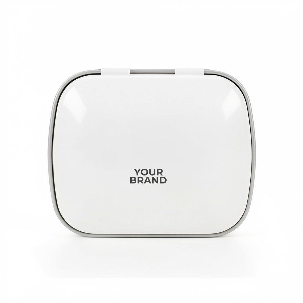Domed Tin with Bottle Shaped Mints