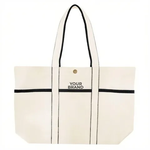 Aware™ 10 Oz. Recycled Cotton Canvas Tote Bag
